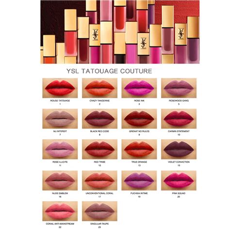 ysl tatouage matte lip stain|ysl lip stain reddit.